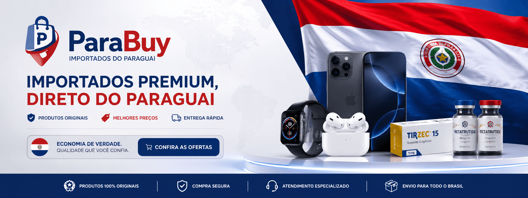 Frete grátis acima de R$ 999